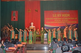 Kỷ niệm 70 năm ngày truyền thống lực lượng vũ trang TP Thanh Hóa